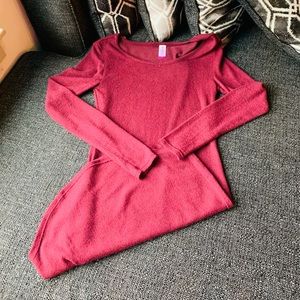 Burgundy Dress | size S